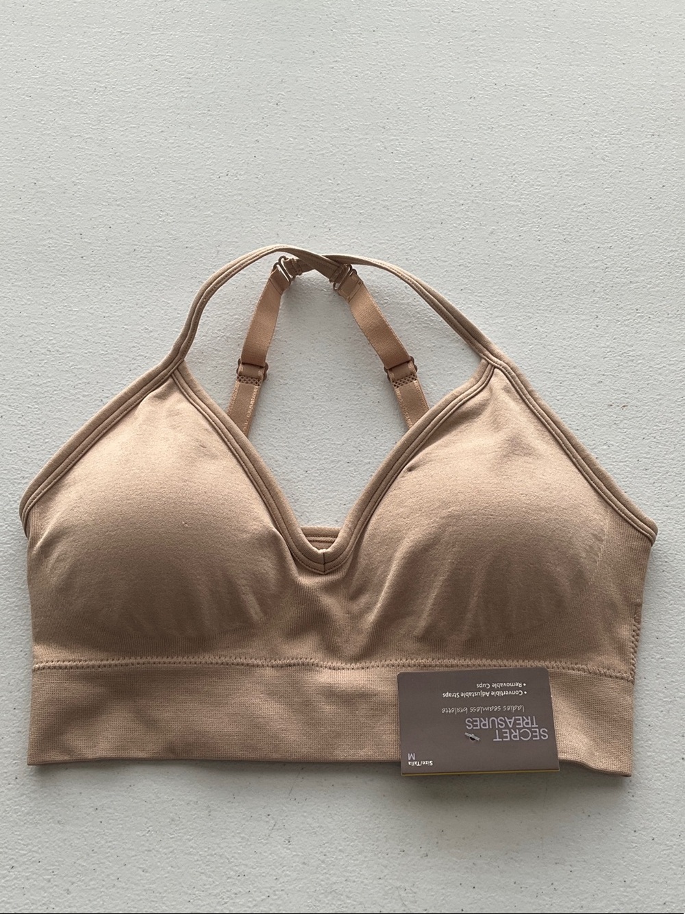 Secret Treasures Light Tan Seamless Bralette